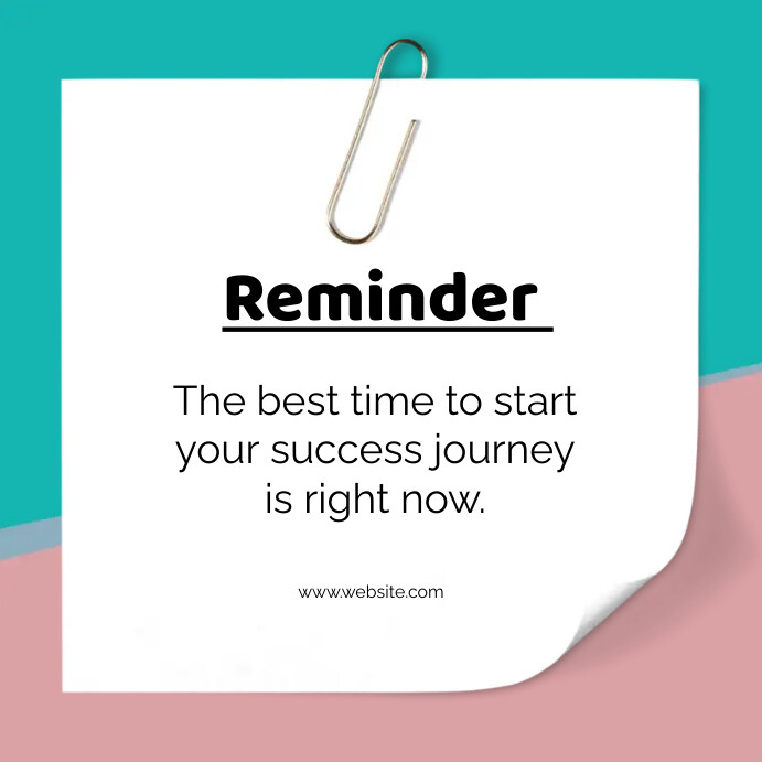 Reminder and alert posts Template | PosterMyWall