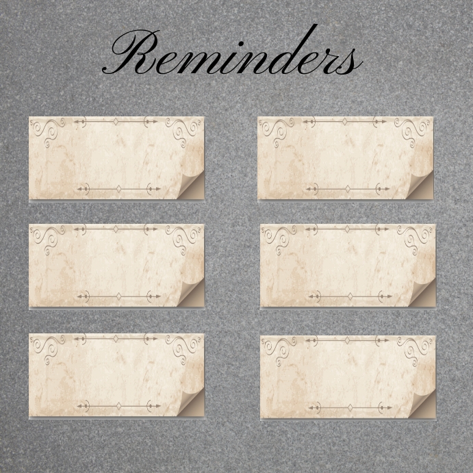 Reminder Template PosterMyWall