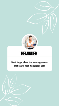460 Reminder Customizable Design Templates PosterMyWall