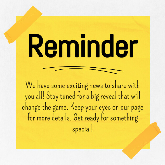 Important Reminder Template Reminder Letter Sample | PdfFiller