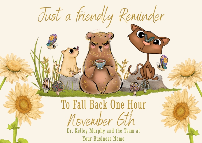 Fall Reminder This Design Template is not available | PosterMyWall