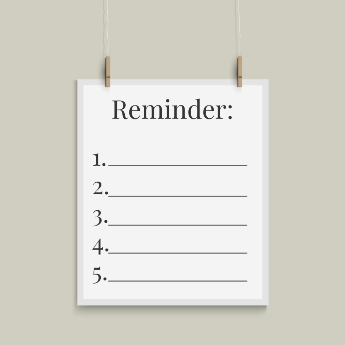 Reminder Note Template Reminder Sticky Note Template, Paper Post It