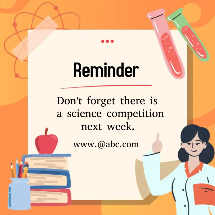 Reminder templates | PosterMyWall