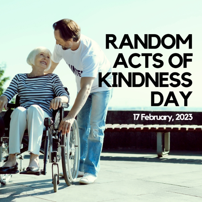 Rendom acts of kindness day Template | PosterMyWall