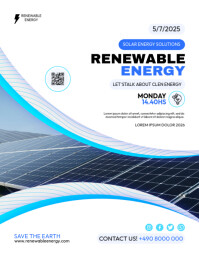 Renewabl -solar-energy-template Flyer (US Letter)