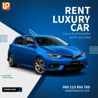 Rent Average Car Square (1:1) template