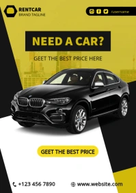 Rent Car A1 template