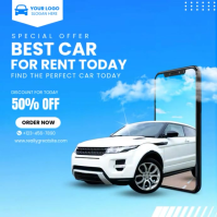 rent car template Square (1:1)