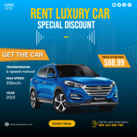 Car Rent Designs Car Rent Template | PosterMyWall
