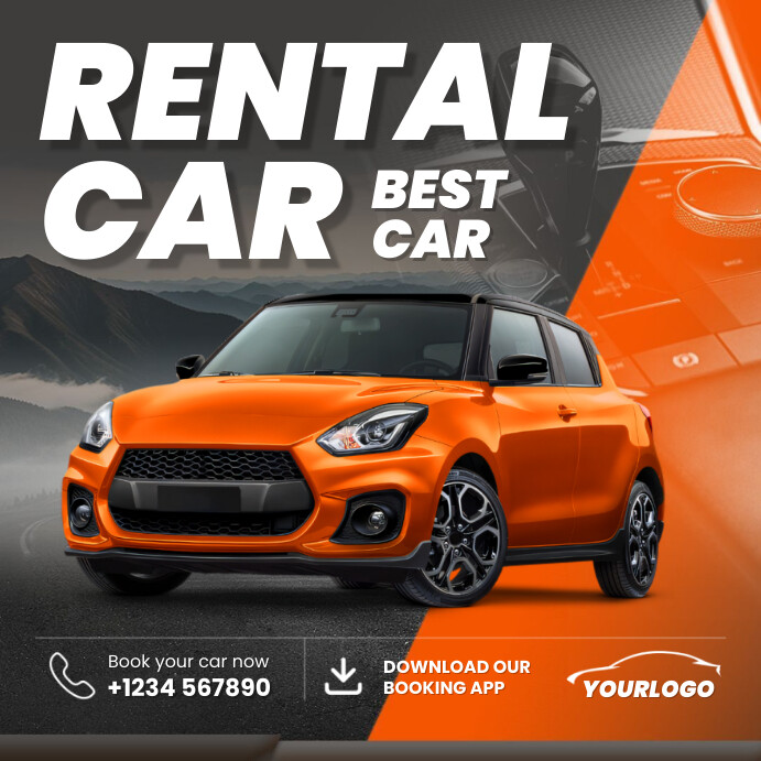 Lorry Rent Advertisements Rental Car Ads Templat | PosterMyWall