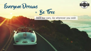 Rental Car Branding Video Template Digitalt display (16:9)