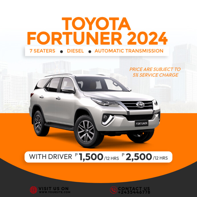 Rental Car Template | PosterMyWall