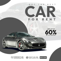 Rental Car Template Instagram Post