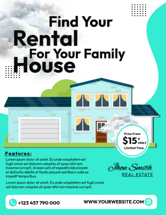 Rental House Ads Template | PosterMyWall