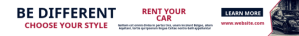 Renting car leaderboard template design Tablica wyników