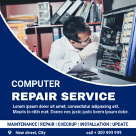 Computer Repair Social Media Post Template | PosterMyWall