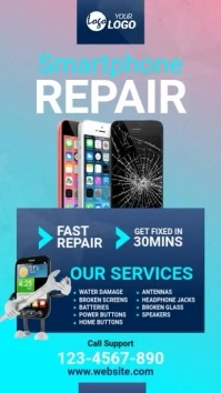 Repair Service Ad Template Digital Display (9:16)