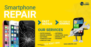 Repair Service Ad Template Изображение, которым поделились на Facebook