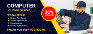 repair service Facebook 封面图片 template