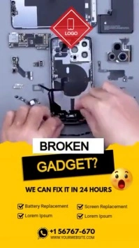 Repair Services Instagram Story template