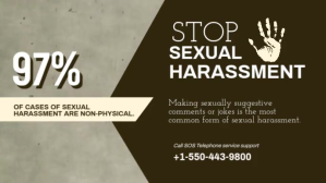 Report and Stop Sexual Harassment Facebook Co template