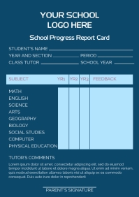 Report Card Template | PosterMyWall