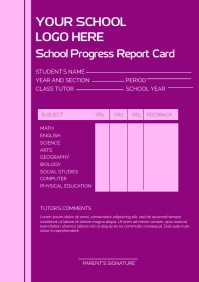 Report Card Template | PosterMyWall