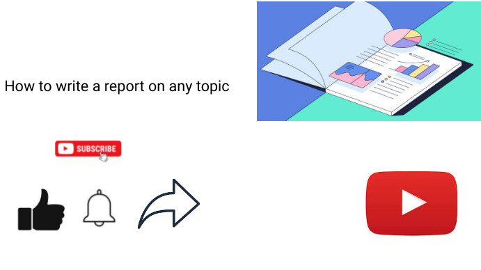 Report Writing Thumbnail Report writing Template | PosterMyWall