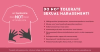 Reporting Sexual Harassment and Definition Fa Gedeelde afbeelding op Facebook template