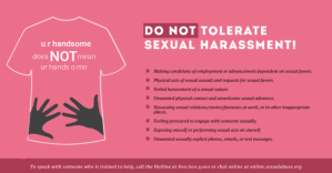 Red Sexual Harassment Awareness Imagen Compartida en Facebook Template