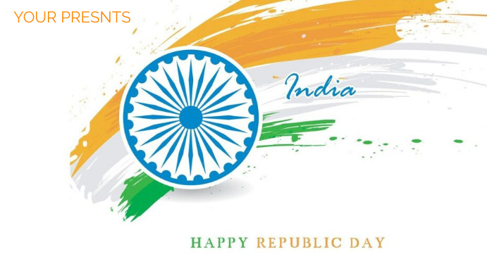 Republic Day Capa para evento do Facebook template