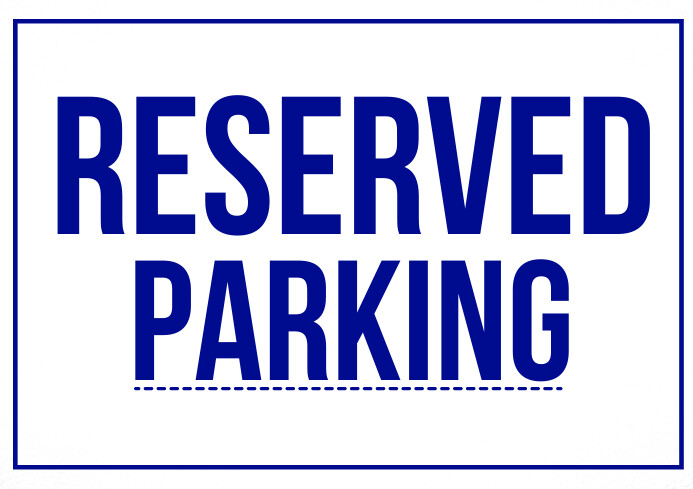 Reserved parking Template PosterMyWall Reserved parking Template PosterMyWall