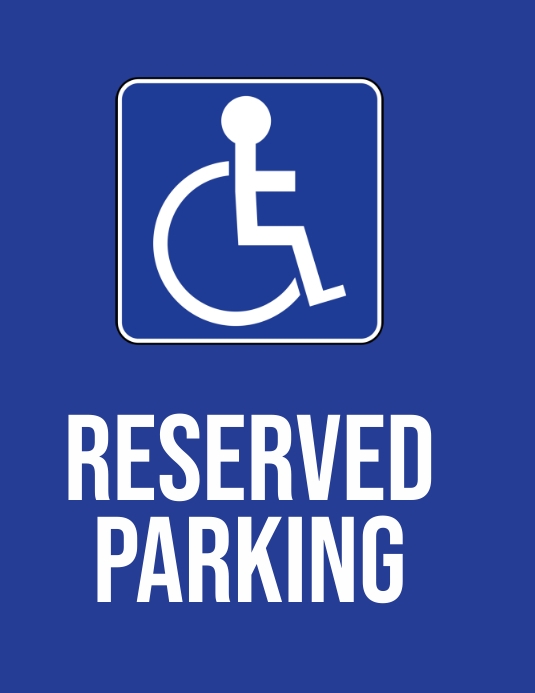 reserved parking Template PosterMyWall reserved parking Template PosterMyWall