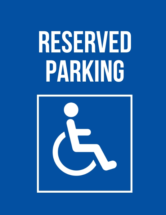 Reserved parking Template PosterMyWall Reserved parking Template PosterMyWall