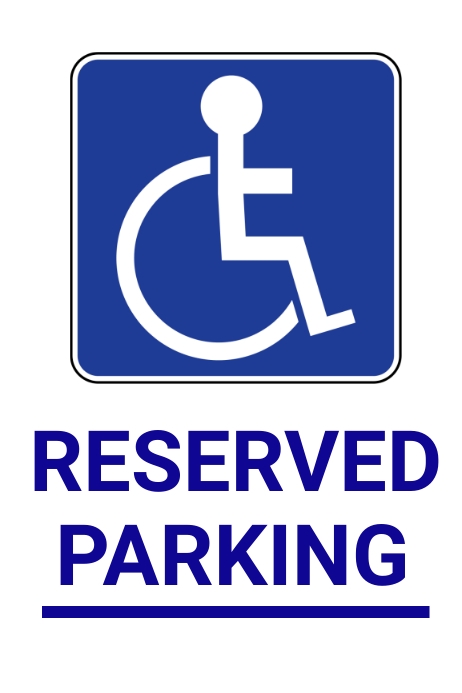 RESERVED PARKING Template PosterMyWall RESERVED PARKING Template PosterMyWall
