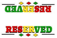 Simple Reserved Sign Template | PosterMyWall