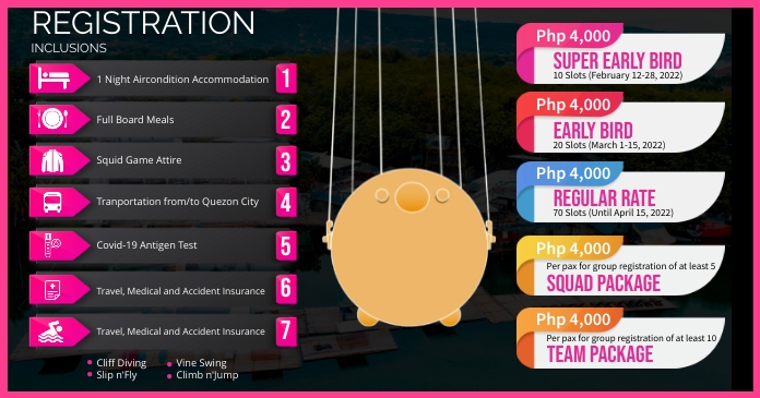 Squid Game Offers Template Facebook Shared Image