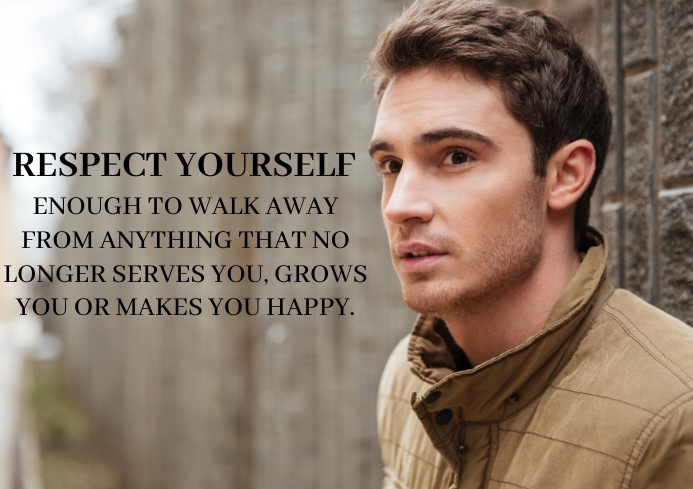 RESPECT AND HAPPY QUOTE TEMPLATE A2