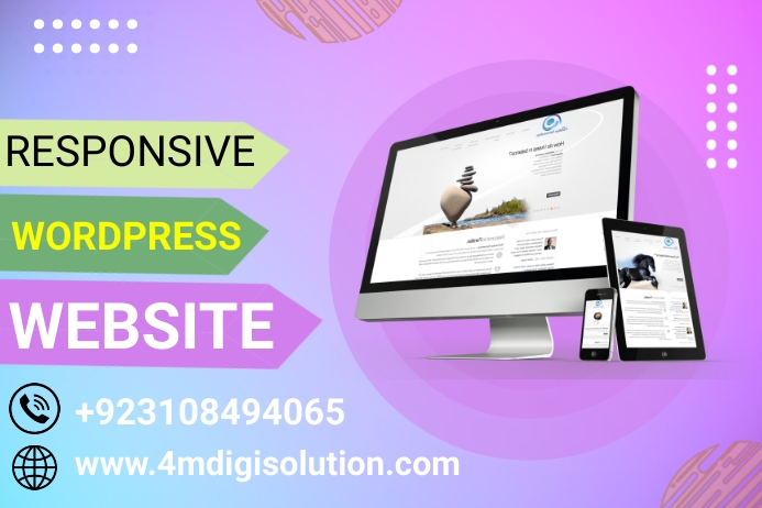 responsive website designer template | PosterMyWall