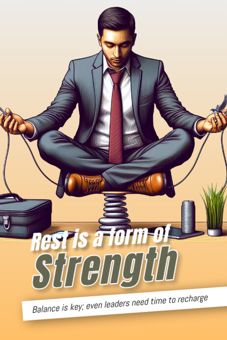 Rest Poster template