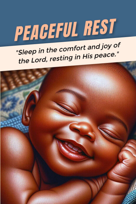 Rest Poster template