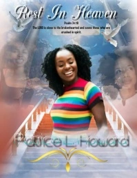 Rest In Heaven Flyer (US Letter) template