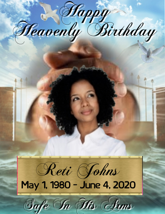 Rest In Peace Template PosterMyWall