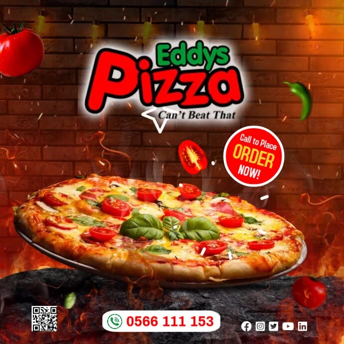 Restaurant, Menus Instagram Post template