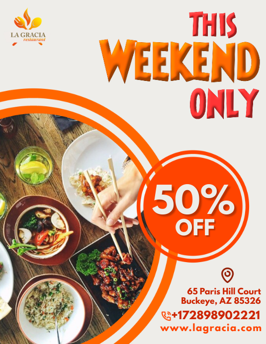 Restaurant Ad Template PosterMyWall