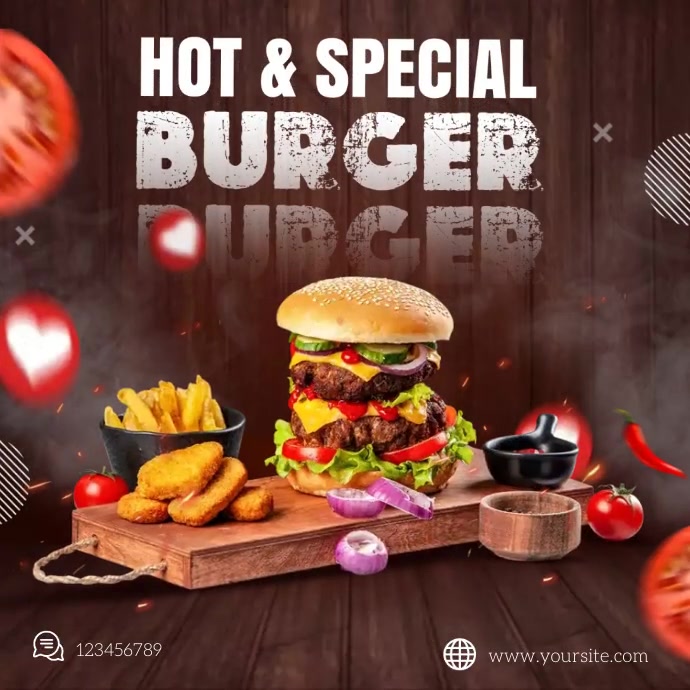 restaurant ads Template PosterMyWall