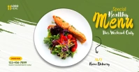 Restaurant ads Publicité Facebook template