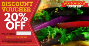 Preto Discount Voucher Facebook Shared Image Template