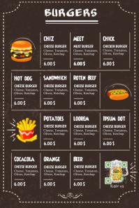 Customizable Design Templates for Burger Poster PosterMyWall Customizable Design Templates for Burger Poster PosterMyWall