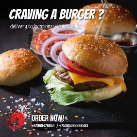 Food delivery poster Template | PosterMyWall